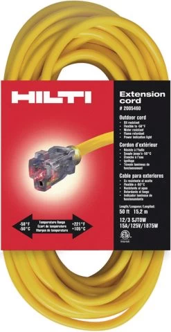 Heavy-duty Extension Cord 12/3X50